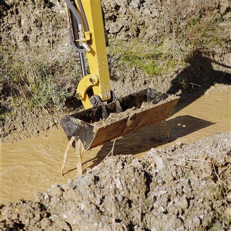 used mini excavator buckets|mini excavator ditching bucket.